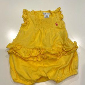 Adorable Girls Bubble Romper